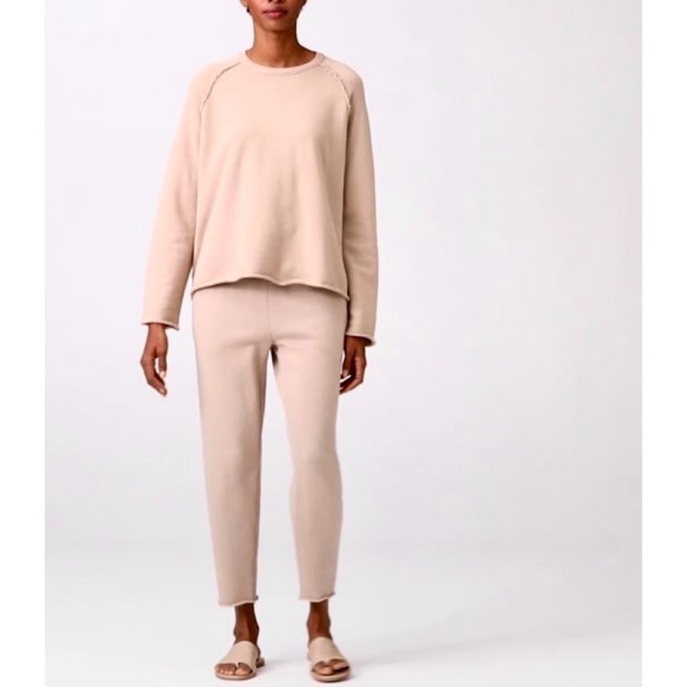 Eileen Fisher Organic Cotton Jogger Set Size Small